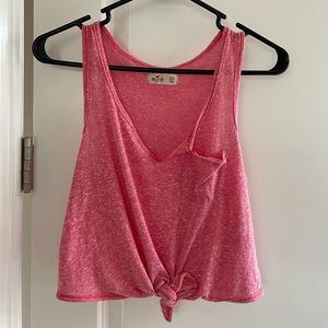 XXS Hollister tied crop top